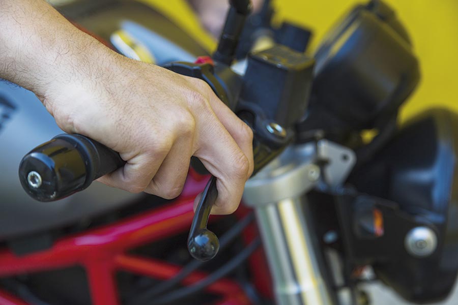 Freno delantero moto manija